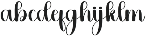 Birthday January Regular otf (400) FONT