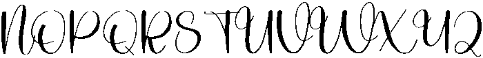 Birthday Magnolia Regular otf (400) Font UPPERCASE