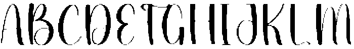 Birthday Party Regular otf (400) Font UPPERCASE