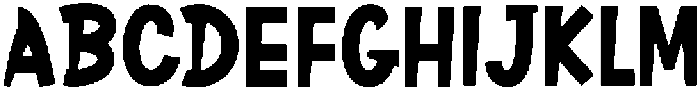 Birthday Party Regular otf (400) Font UPPERCASE