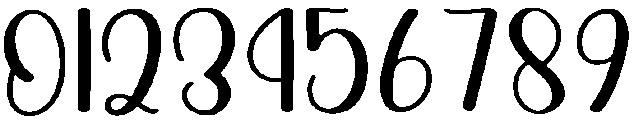 Birthday Regular otf (400) Font OTHER CHARS