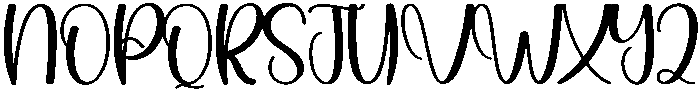 Birthday Regular otf (400) Font UPPERCASE