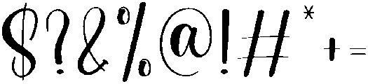 Birthday Regular otf (400) Font OTHER CHARS