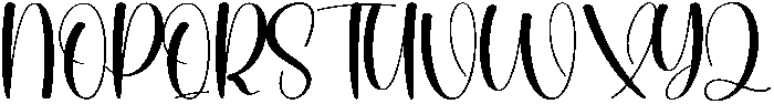 Birthday Regular otf (400) Font UPPERCASE