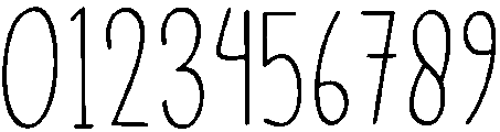 Birthday Regular otf (400) Font OTHER CHARS