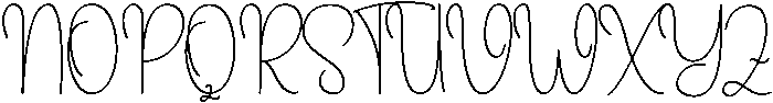 Birthday Regular otf (400) Font UPPERCASE