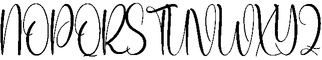 Birthday Regular otf (400) Font UPPERCASE
