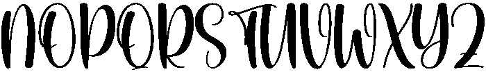 Birthday Regular otf (400) Font UPPERCASE