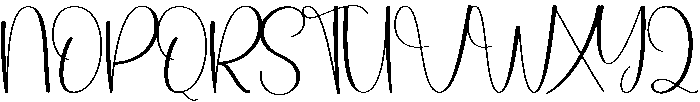 Birthday Regular otf (400) Font UPPERCASE