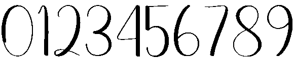 Birthday Regular otf (400) Font OTHER CHARS