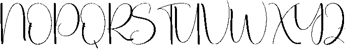 Birthday Regular otf (400) Font UPPERCASE