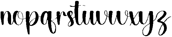 Birthday Regular otf (400) Font LOWERCASE