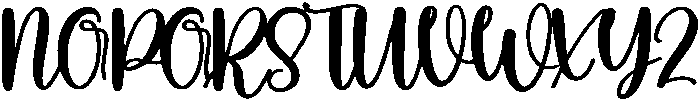 Birthday Regular otf (400) Font UPPERCASE