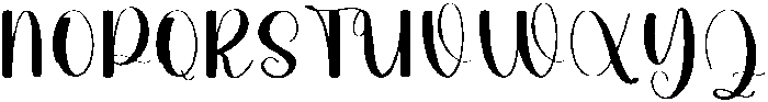 Birthday Regular otf (400) Font UPPERCASE