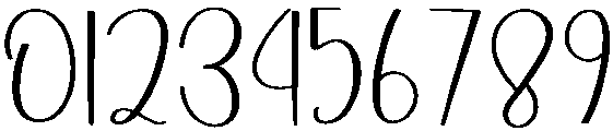 Birthday Regular otf (400) Font OTHER CHARS