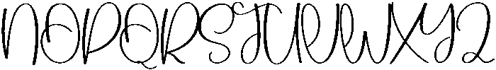 Birthday Regular otf (400) Font UPPERCASE
