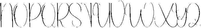 Birthday Regular otf (400) Font UPPERCASE