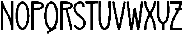 Birthday Regular otf (400) Font UPPERCASE