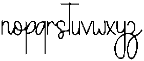 Birthday Regular otf (400) Font LOWERCASE