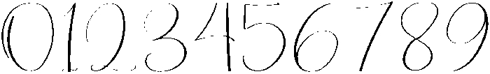 Birthday Regular otf (400) Font OTHER CHARS