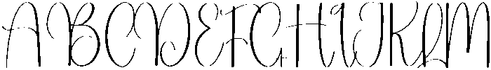 Birthday Regular otf (400) Font UPPERCASE