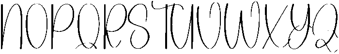 Birthday Regular otf (400) Font UPPERCASE