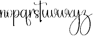 Birthday Regular otf (400) Font LOWERCASE