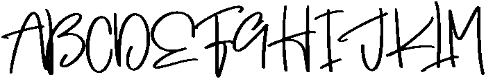 Birthday Regular otf (400) Font UPPERCASE