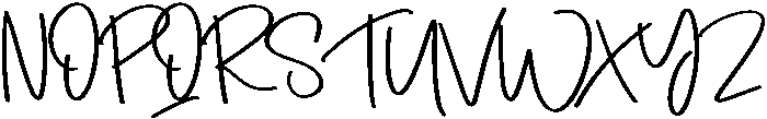 Birthday Regular otf (400) Font UPPERCASE