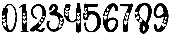 Birthday Regular otf (400) Font OTHER CHARS