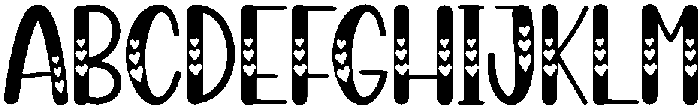 Birthday Regular otf (400) Font UPPERCASE