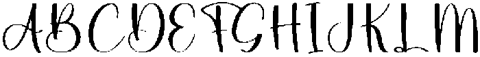 Birthday Regular otf (400) Font UPPERCASE