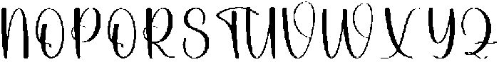 Birthday Regular otf (400) Font UPPERCASE