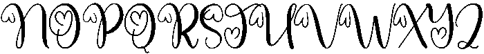 Birthday Regular otf (400) Font UPPERCASE