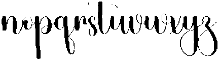 Birthday Santa Regular otf (400) Font LOWERCASE