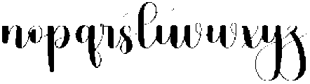 Birthday Scedule Regular otf (400) Font LOWERCASE