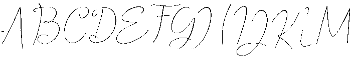 Birthday Script Regular otf (400) Font UPPERCASE