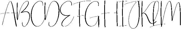 Birthday Signature Regular otf (400) Font UPPERCASE