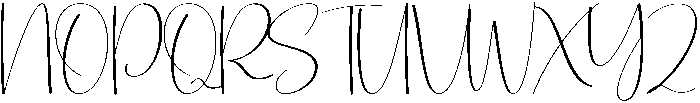 Birthday Signature Regular otf (400) Font UPPERCASE