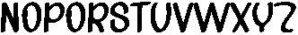 Birthday Wednesday Regular otf (400) Font LOWERCASE