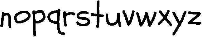 Birthday otf (400) Font LOWERCASE
