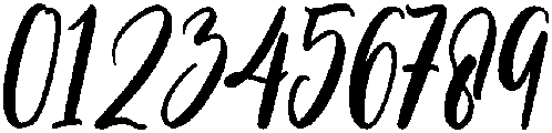 Birthday otf (400) Font OTHER CHARS