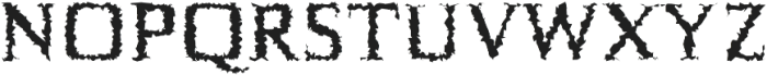 Birtle Distorted otf (400) Font UPPERCASE