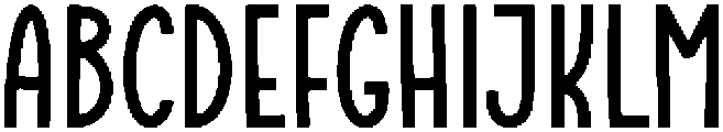 Biscuit Regular otf (400) Font UPPERCASE