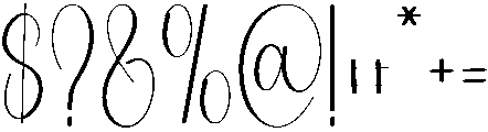 Biscuit Regular otf (400) Font OTHER CHARS