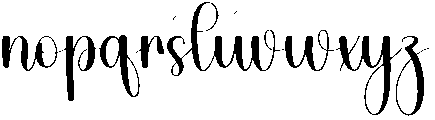 Biscuit Regular otf (400) Font LOWERCASE