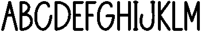 Biscuit Regular ttf (400) Font UPPERCASE