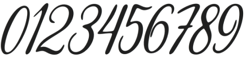 Bishail Script Italic otf (400) Font OTHER CHARS