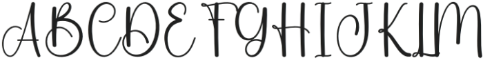 Bishop Regular otf (400) Font UPPERCASE