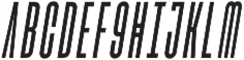Bismark Italic otf (400) Font LOWERCASE